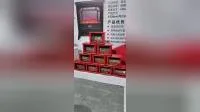 Chimenea eléctrica portátil roja mini 3D llama estilo europeo independiente