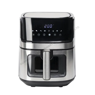 Freidora de aire más vendida Electrodomésticos de cocina para el hogar Freidora de aire saludable sin aceite Freidora de aire inteligente 8 en 1